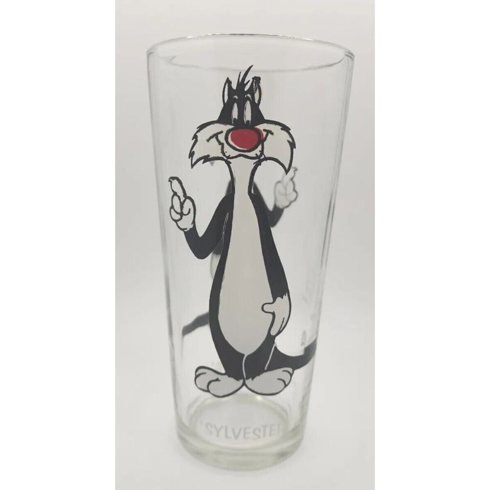 1973‎ Warner Bros. Inc Looney Tunes Pepsi Glass - Sylvester MW4
